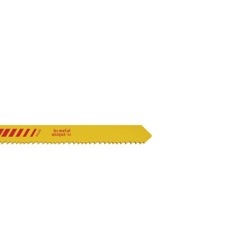 Lâmina serra tico tico 100 mm 14 dentes bimetal multiuso 5 peças - BU41014 Lâmina serra tico tico 100 mm 14 dentes bimetal multiuso 5 peças - BU41014