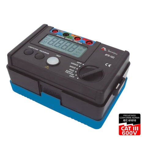 Terrômetro digital portátil - MTR-1522 Terrômetro digital portátil - MTR-1522