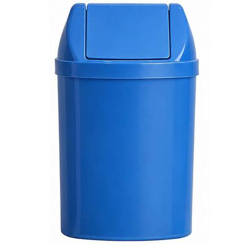 Cesto coletor de lixo 14L tampa basculante sem adesivo - CS24AZ