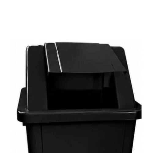 Cesto coletor de lixo 100L tampa basculante sem adesivo - CD11PR