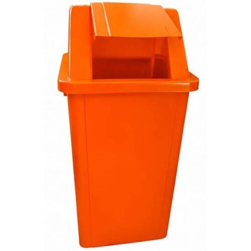 Cesto coletor de lixo 100L tampa basculante sem adesivo - CD11LJ