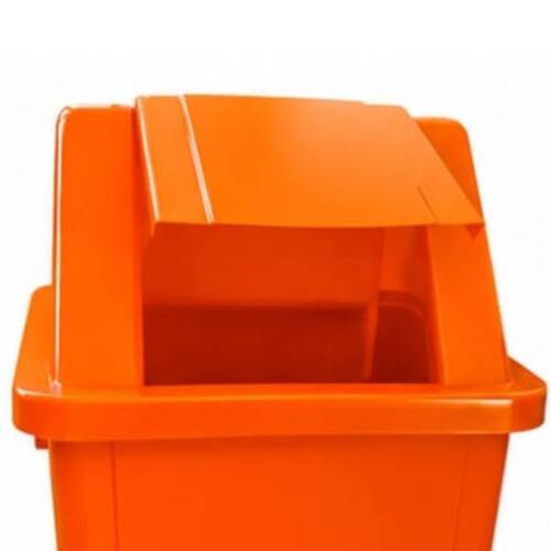 Cesto coletor de lixo 100L tampa basculante sem adesivo - CD11LJ