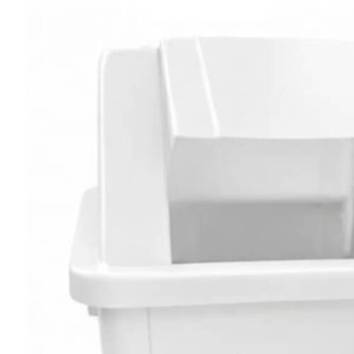 Cesto coletor de lixo 100L tampa basculante sem adesivo - CD11BR