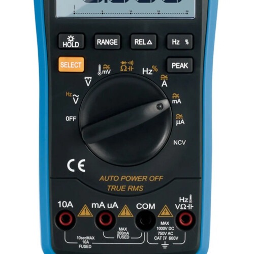 Mult�metro digital port�til 600 volts CAT IV - ET-2402B