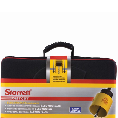 Jogo de serra copo 22 a 121 mm com 14 pe�as - FAST CUT