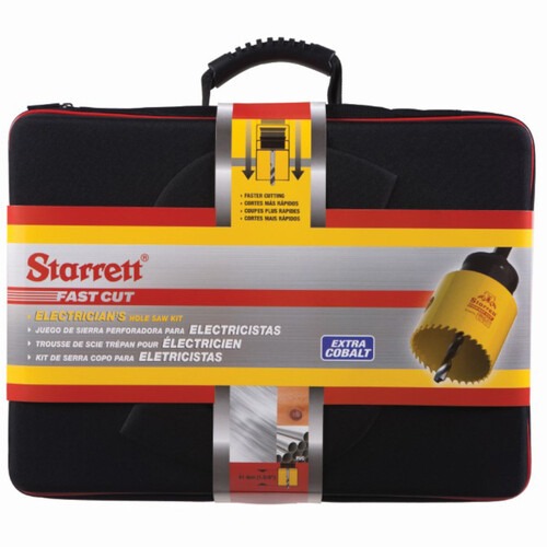 Jogo de serra copo 22 a 121 mm com 14 pe�as - FAST CUT