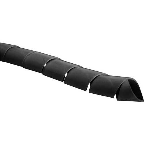 Protetor de cabos espiral 20 mm preto Protetor de cabos espiral 20 mm preto