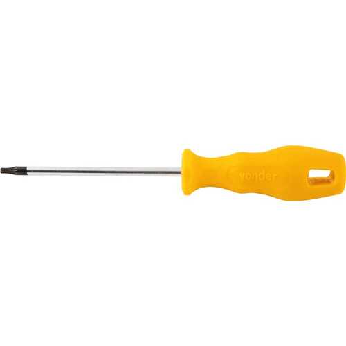 Chave hexalobular reta T15 com cabo Chave hexalobular reta T15 com cabo