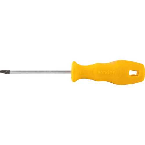 Chave hexalobular reta T27 com cabo