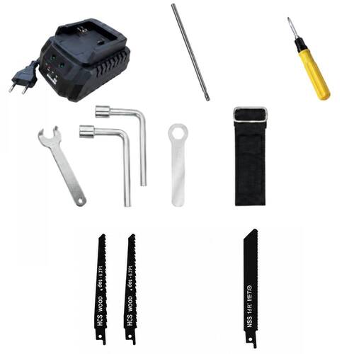 Kit com 10 Ferramentas a bateria 21V 3Ah brushless com 2 baterias compartilhadas - BOM-9763  110V/220V