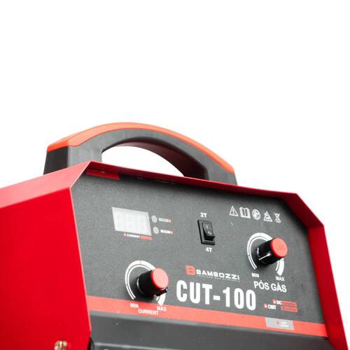 M�quina de corte plasma 100A com tocha trif�sica 220/380/440V - CUT 100