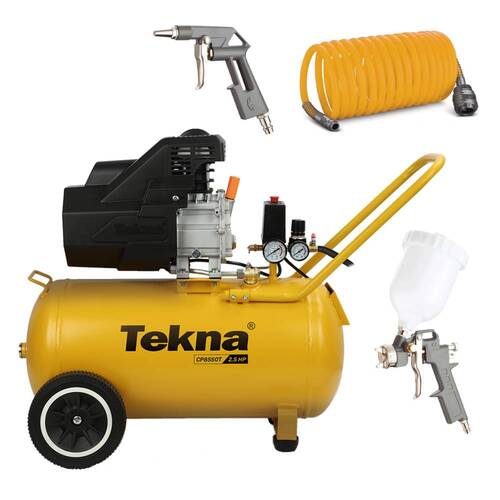 Compressor de ar 8,0 p�s 50L 2,5 hp 116 lbs com kit de acess�rios - CP8550T-1CK3  110V