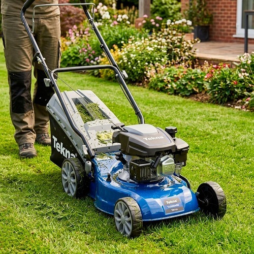 Cortador de grama a gasolina 4 hp 4T corte de 42 cm com recolhedor - T430G40R