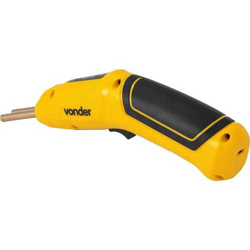 Pistola de solda para pl�stico a bateria 3,6V com kit de grampos