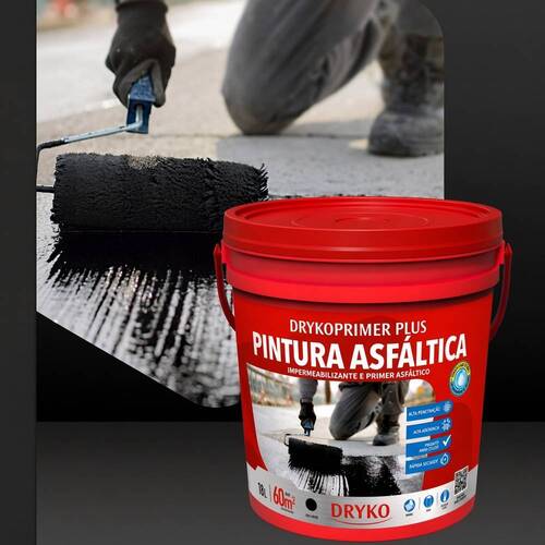 Impermeabilizante Pintura Asf�ltica 18L - DrykoPrimer PLUS