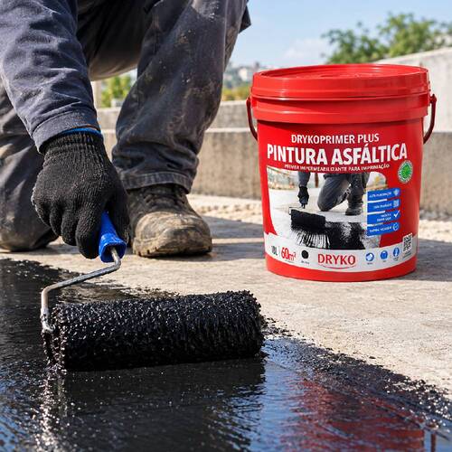 Impermeabilizante Pintura Asf�ltica 18L - DrykoPrimer PLUS