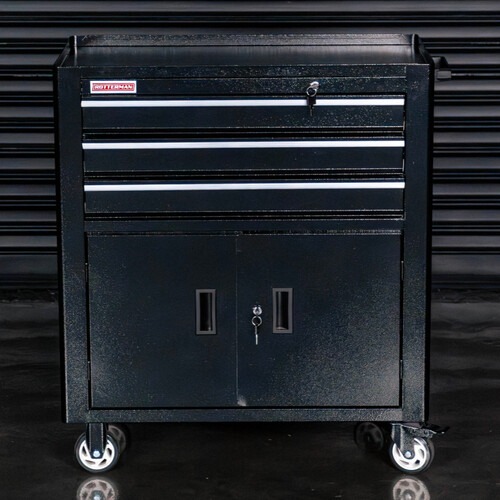 Carrinho para ferramentas com 3 gavetas e 2 portas - RLL-316 Carrinho para ferramentas com 3 gavetas e 2 portas - RLL-316