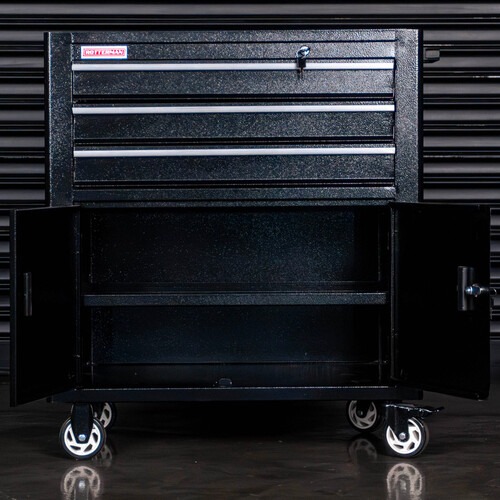 Carrinho para ferramentas com 3 gavetas e 2 portas - RLL-316 Carrinho para ferramentas com 3 gavetas e 2 portas - RLL-316