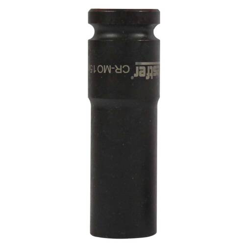 Soquete sextavado de impacto longo 15 mm encaixe 1/2