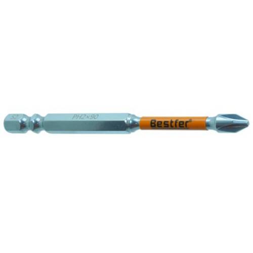 Jogo de bits phillips ph2 x 90 mm encaixe 1/4 Jogo de bits phillips ph2 x 90 mm encaixe 1/4