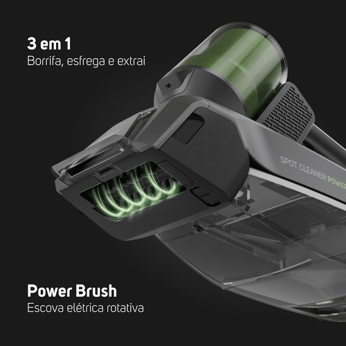 Extratora portátil WAP Spot Cleaner Power Brusch 3 em 1 sem fio Extratora portátil WAP Spot Cleaner Power Brusch 3 em 1 sem fio