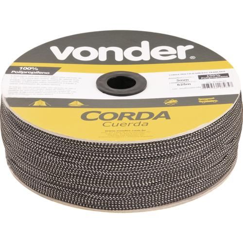 Corda multifilamento tran�ada 3 mm rolo com 625 metros
