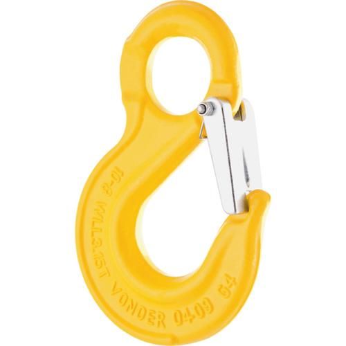 Gancho de a�o com olhal e trava