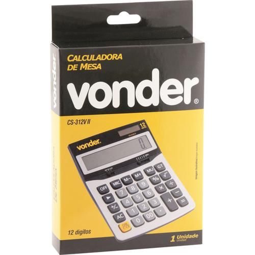 Calculadora de mesa 12 d�gitos CS 312VII 