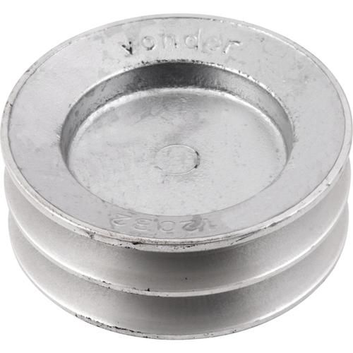Polia de alumínio 2 canais B - 120 mm Polia de alumínio 2 canais B - 120 mm