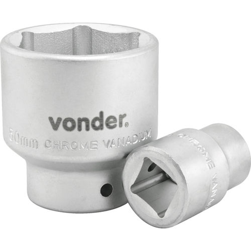 Soquete sextavado 32 mm encaixe de 3/4