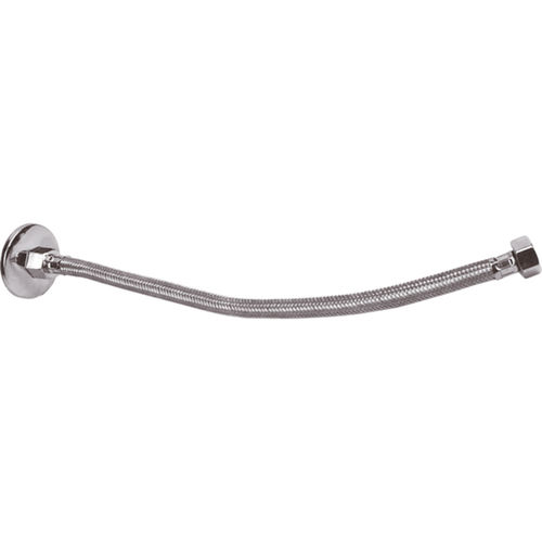 Engate flex�vel 40 cm com trama de inox 1/2