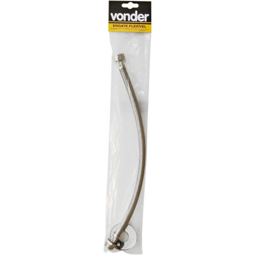 Engate flex�vel 40 cm com trama de inox 1/2