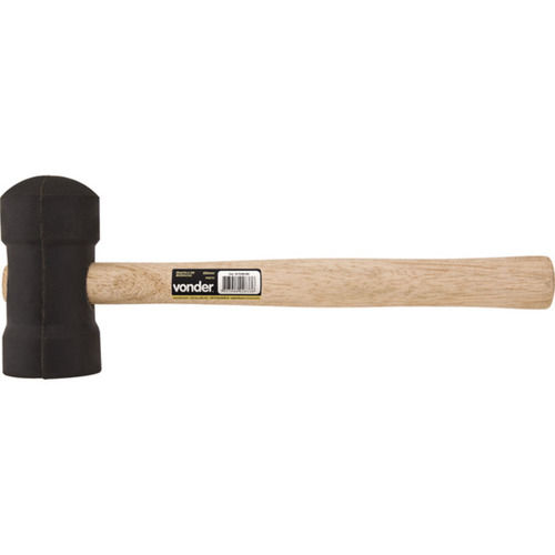 Martelo de borracha 60 mm preto - 30.79.006.000