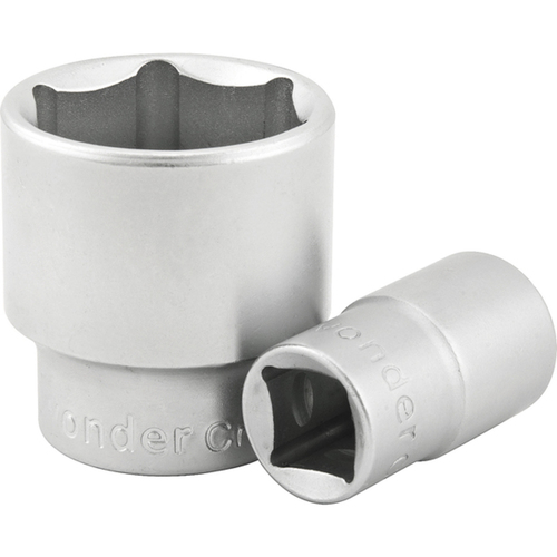 Soquete sextavado 24 mm encaixe de 1/2