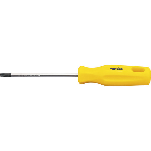 Chave hexalobular reta T25 com cabo