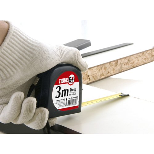 Trena com fita de a�o de 3 metros com trava 