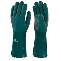 Luva de pvc �spera 35 cm verde G - PVCGRIP35