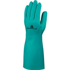 Luva de l�tex nitr�lica flocada 40 cm M/G - NITREX VE840