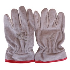 Luva mista raspa e vaqueta 7 cm - RLL-LM09