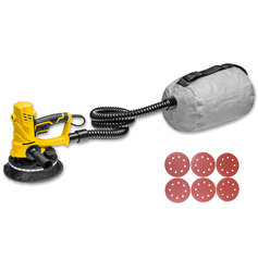 Lixadeira de parede com luz led 180 mm 850 watts