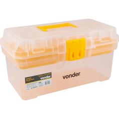 Caixa pl�stica para ferramentas transparente - CPV0330