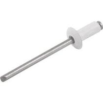 Rebite de repuxo 3,2 x 10 mm branco 310 com 1000 pe�as