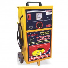 Carregador de bateria 12V r�pido e lento com auxiliar de partida - CK12A100