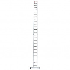 Escada de alum�nio extens�vel 3,85 x 6,24 m 2 x 11 degraus 3 em 1