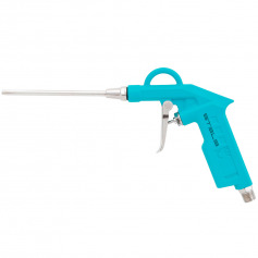 Pistola de ar para limpeza bico longo corpo em alum�nio