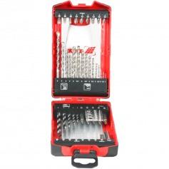 Jogo de acess�rios para furar e parafusar com 44 pe�as