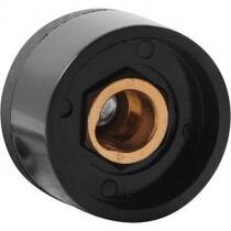 Conector r�pido f�mea 9 mm para m�quina de solda  