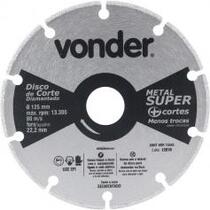 Disco diamantado segmentado 125 mm para metais - 1240125000