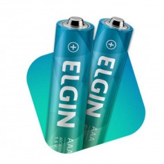 Pilha alcalina palito AAA com 2 unidades 