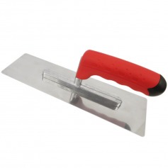 Desempenadeira de inox com cabo emborrachado 